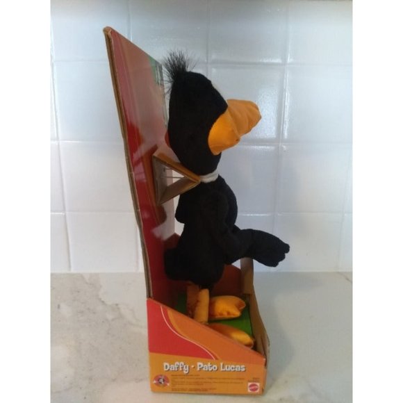 Vintage Boxed Daffy Duck Plush - Picture 3 of 7